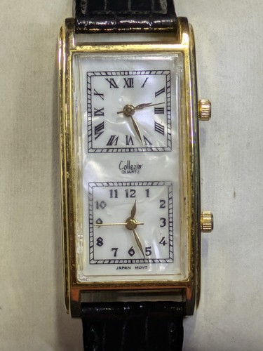 Vtg collezio watch women dual - collezio,
